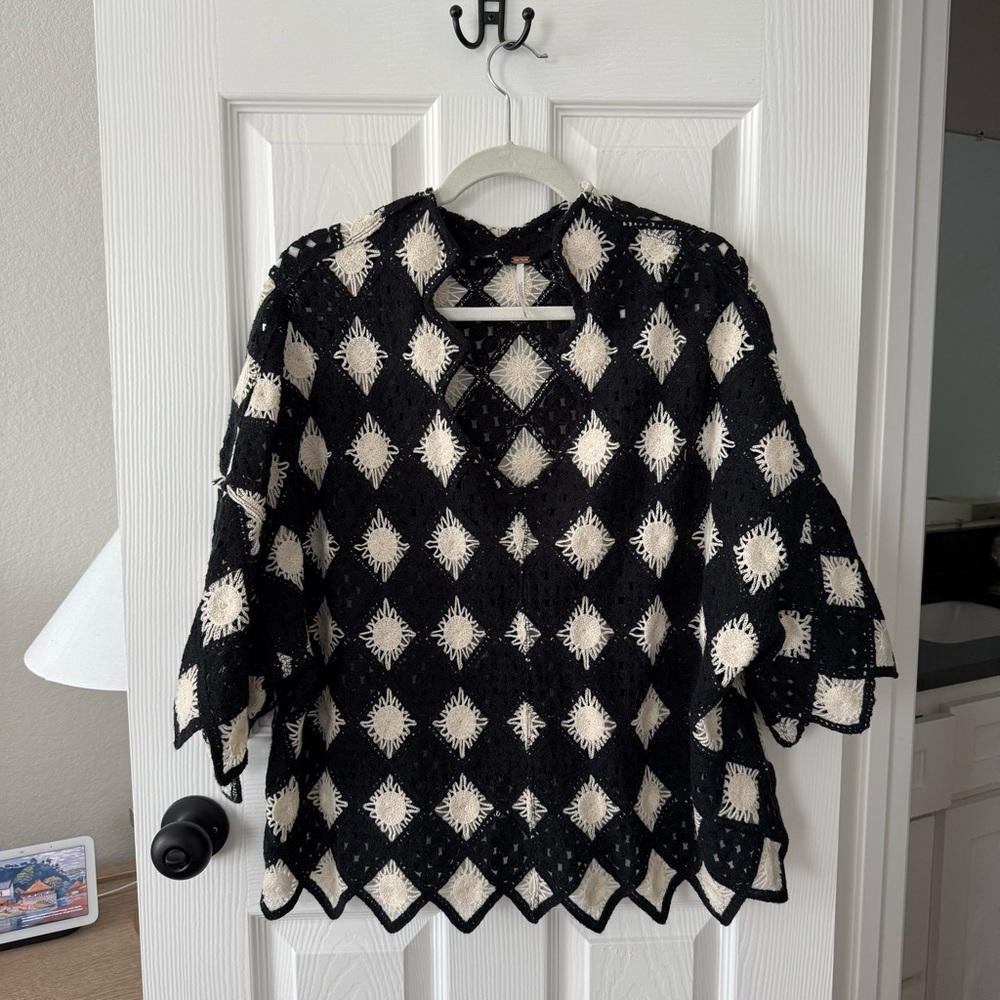 Free People Crochet Top